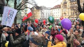 Demo in Linz – Schillerpark 06.02.22
