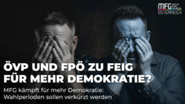 ÖVP und FPÖ blockieren MFG-Vorschlag zur Anpassung der Wahlperioden